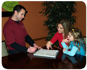 Aire Tech Solutions, llc. WITH homeowner discussing financing